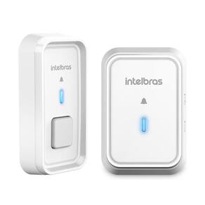 Campainha Sem Fio Intelbras Cib 101 Branca | Com Bateria Duração 5 Anos