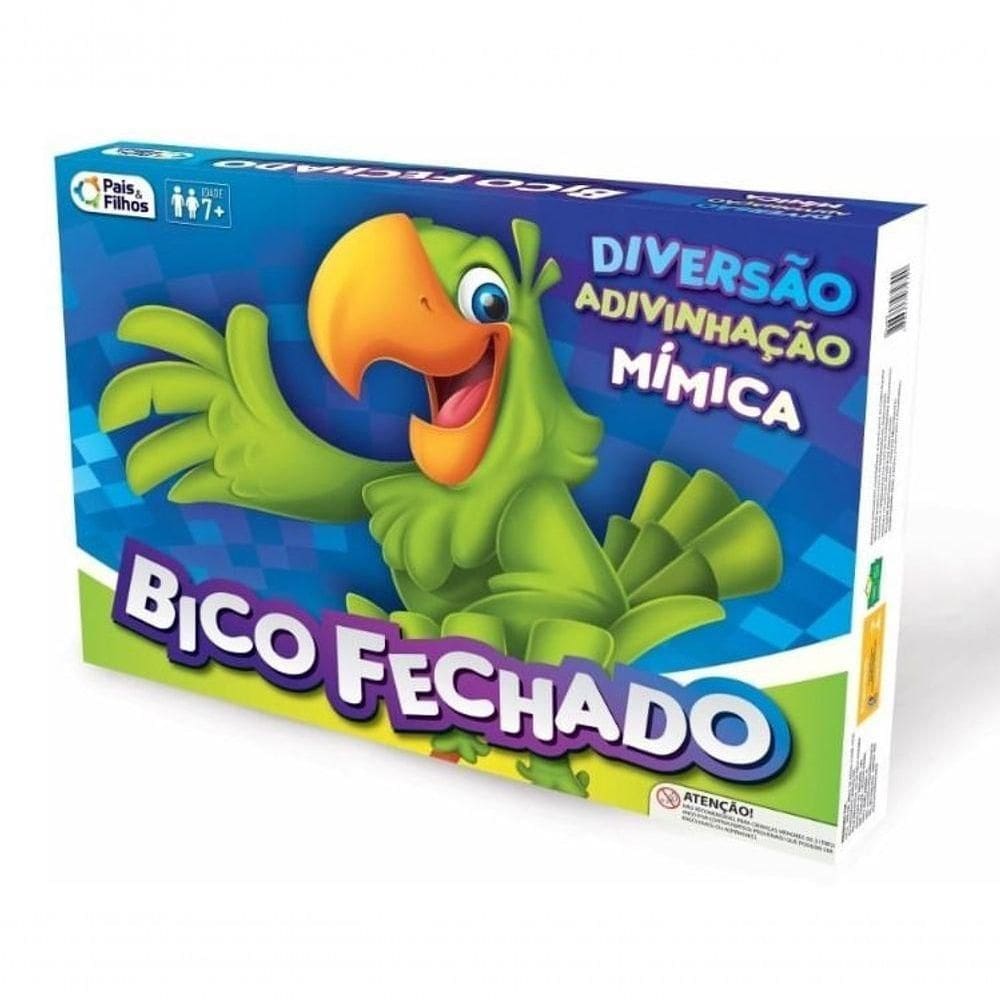 Jogo Bico Fechado - Pais E Filhos