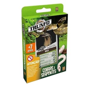 Jogo Super Trunfo - Grow - Cobras E Serpentes