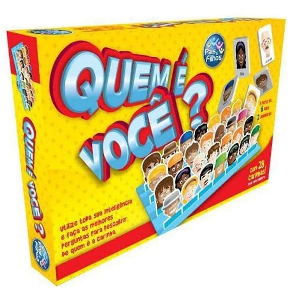 Jogo Quem é Você? - Pais E Filhos