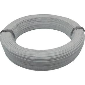 Fio Polarizado 2 X 0,14mm Branco Tiaflex - Rl 100