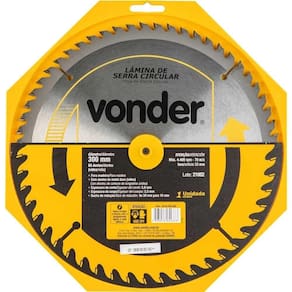 Lamina Serra Circ Vídea 300x30x3,8mm 60d 4400rpm Mad Vonder