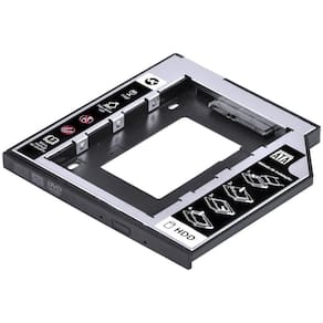 Adaptador Caddy Para Hd Ou Ssd Gaveta Dvd Notebook Sata