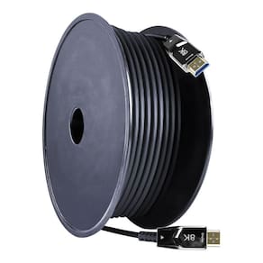 Cabo Hdmi Aquario Fibra Fi8k50 2.1 8k 3d 19 Pinos 50 Metros