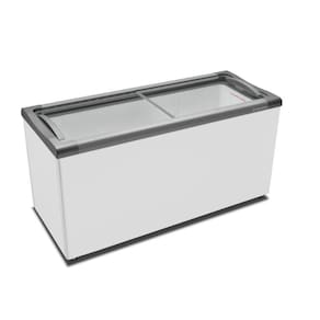 Freezer Horizontal Congelados Tampa Vidro 404l Nf55 Metalfrio 127v 127v