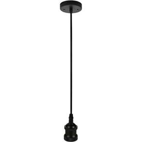 Pendente Dot Metal Indie Preto Sem Lâmpada Potência Máxima 40w Taschibra