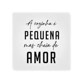 Luminária Box Slim Pequena Mas Cheia de Amor Usb