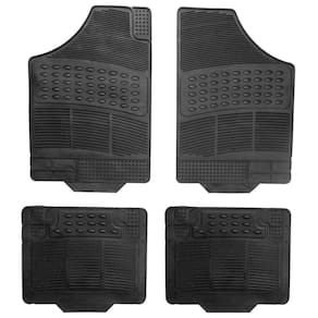 Jogo De Tapete Borracha Automotivo Modelo A Universal Preto