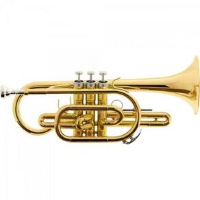 Trompete Harmonics Bb Hcr-900l Cornet Laqueado.