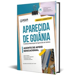 Apostila Prefeitura Aparecida Goiânia Go 2024 Agente Apoio