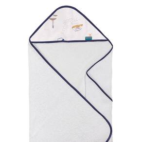 Toalha Felpa com Capuz Extra Macia Pequenos Navegantes