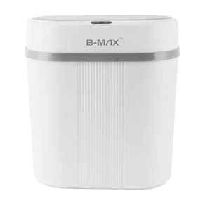 Lixeira Automática com Sensor de Movimento 12 Litros, Vedação Antiodor, Tampa com Fechamento Suave e Design Moderno para Cozinha e Banheiro