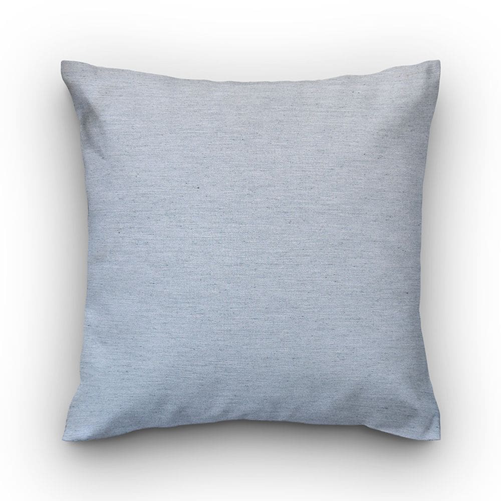 Capa de almofada VivaIN liso lonita cinza