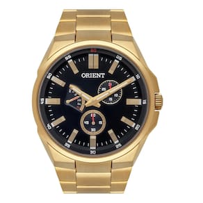 Relógio Orient Masculino Multifuncao Dourado Aço Mgssm030 P1kx