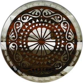 Mandala Decorativa Ambiente Sala Quarto 65X65 38115