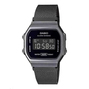 Relógio De Pulso Casio Unissex Quartzo - A168Wemb-1B Preto