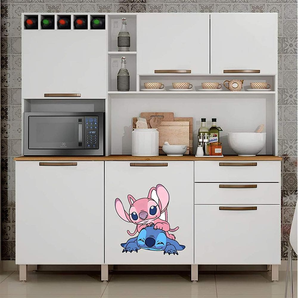 Adesivo Para Armario De Cozinha Stitch