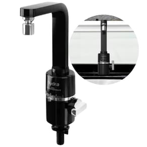 Torneira Mult Slim 4T Bancada 5500W 127V Preta Hydra