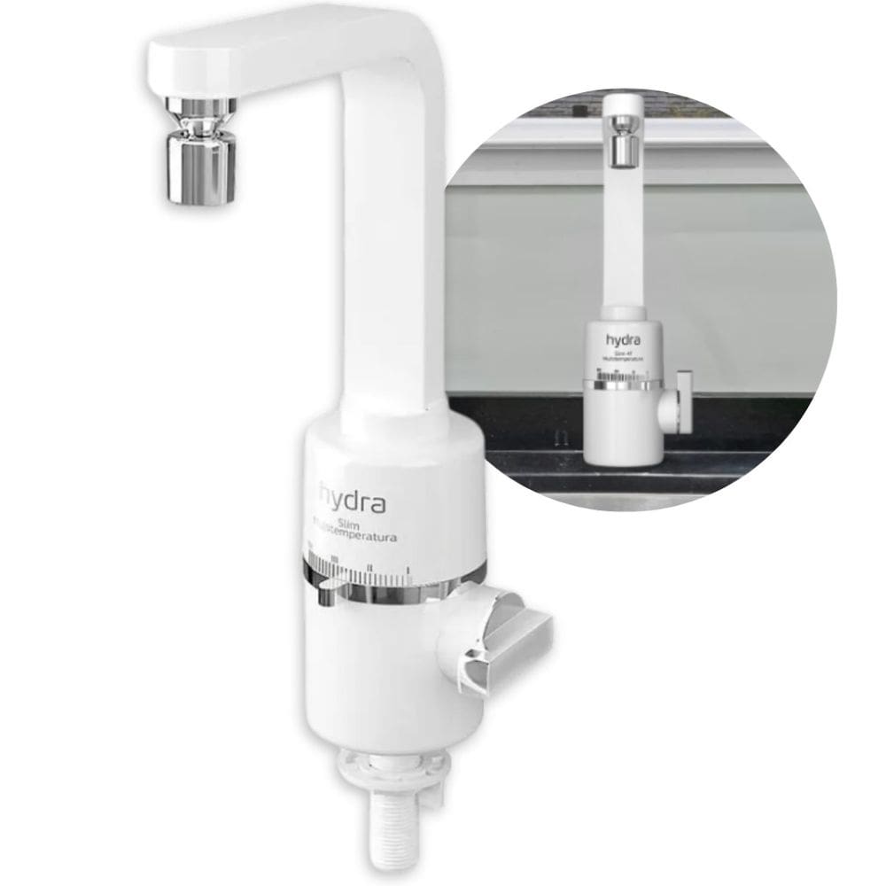 Torneira Elétrica Bancada  Slim 4T Multitemp127v Hydra