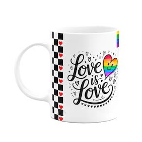 Caneca Namorados - Love is Love - LGBT - M2