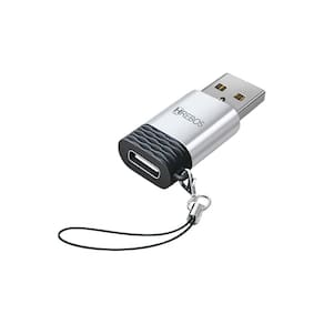 Adaptador Hrebos Usb (macho) Para Tipo-c (fêmea) Otg Ad-209