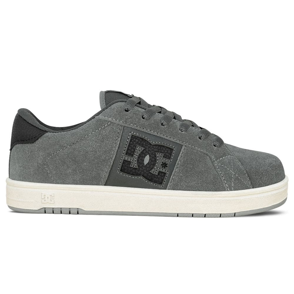 Tênis DC Shoes Unissex Camurça Striker Cup | Grey Black White