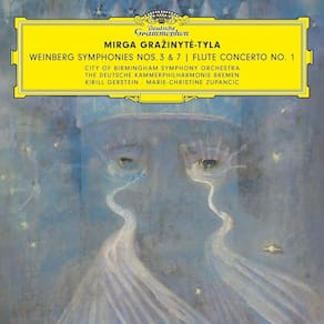 CD de música Weinberg Symphonies Nos. 3 e 7 e Concerto para Flauta
