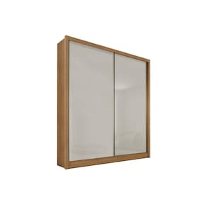 Guarda Roupa 2 Portas de Correr e 3 Gavetas Virtus/Toledo Cumaru/Fendi 25 - Novo Horizonte