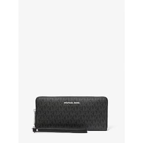 Carteira Michael Kors Jet Set Travel Large com logotipo Sg Canvas