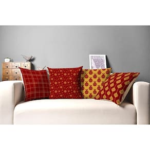 Kit Almofadas Decorativas Estampadas 45 X 45 Cm