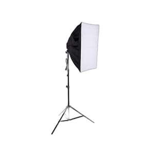 Kit Luz Contínua Soft Box 50 X 70 Soquete E27 + Tripe 2M