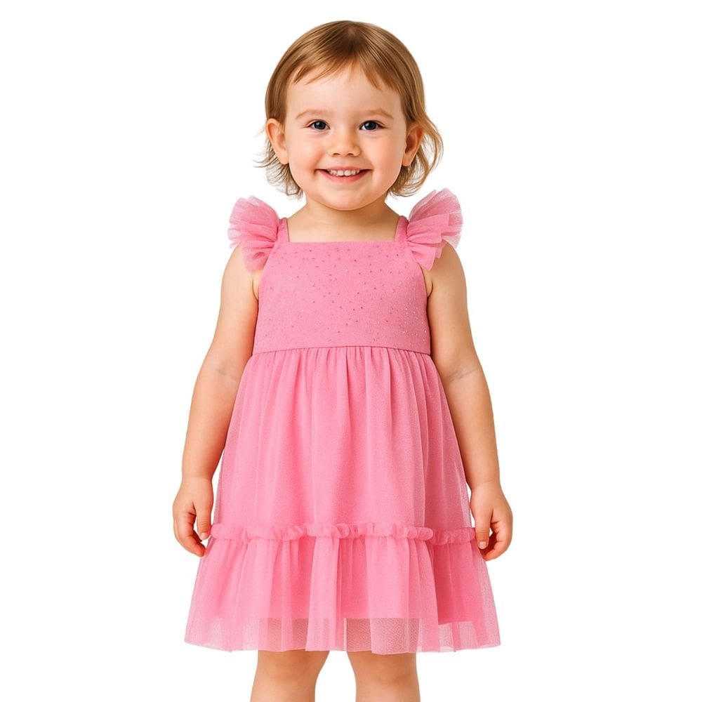 Vestido Infantil Tule Constelação Trick Nick Festa Tam 1 a 10