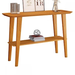 Aparador Buffet 2 Prateleiras Formoso 120cm Cinamomo - JCM Movelaria