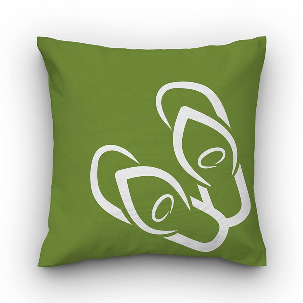 Capa de almofada VivaIN verde Havaiana