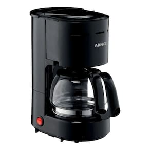 Cafeteira Arno CAFP semi automática preta de filtro 127V