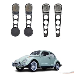 Kit Completo Manivela E Maçaneta Intern Cromado Fusca Até 70 f103