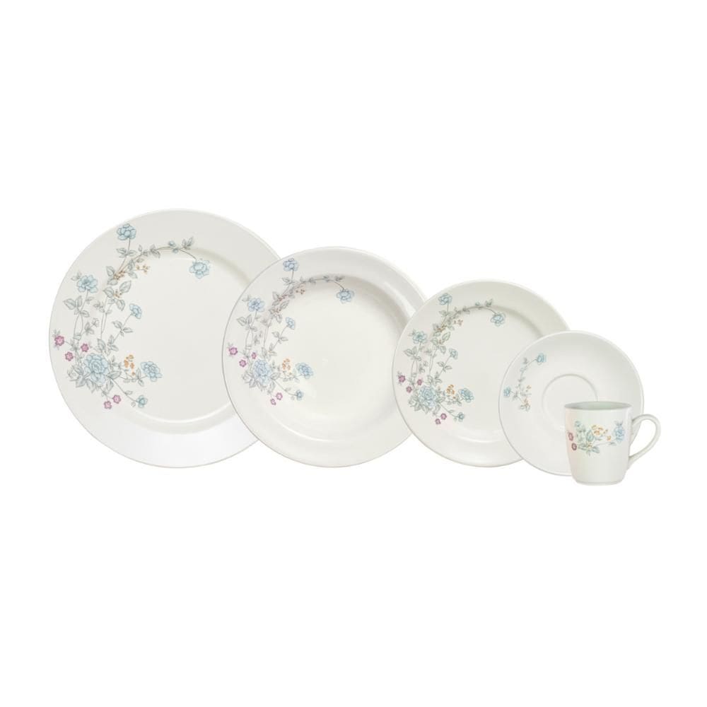 Jogo de Jantar Harmonia 30 Peças Porcelana Schmidt