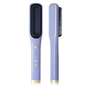 Escova de alisamento de cabelo HEYAXA Anti-Scald Design 10s Heating