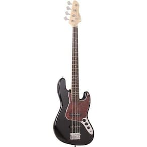 Contrabaixo Giannini Gb-100 Jazz Bass Elétrico Passivo Preto-turtle [f002]