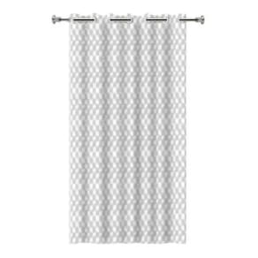 Cortinas Box De Banheiro Com Ilhós 1,38x1,98 3d