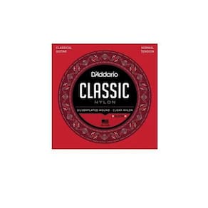 Cordas Para Violão Nylon Transparente D Addario Student Nylon Ej27n