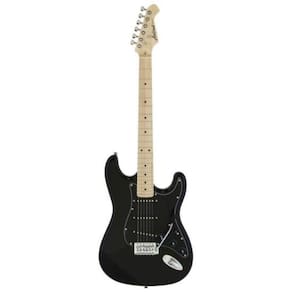 Guitarra Aria Stg-003-spl Black. - qualidade superior