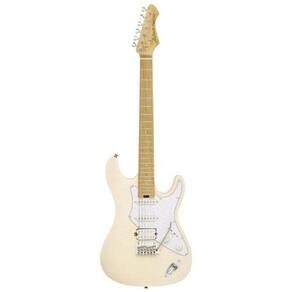 Guitarra Aria 714-mk2 Fullerton Marble White. - elegância garantida!