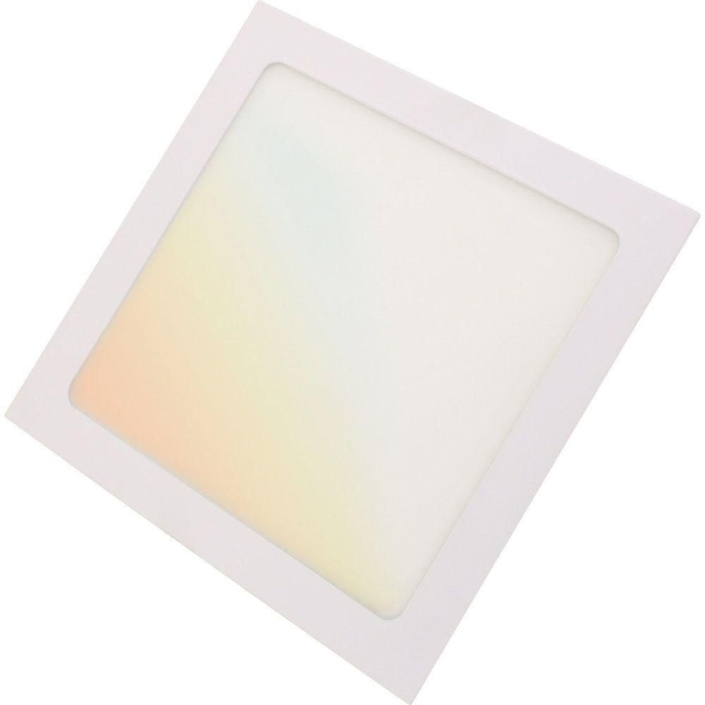 Plafon Quadrado De Embutir Tramontina Smart Led 1300 Lm 18 W Tramontina