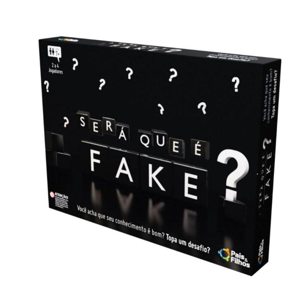 Jogo Será Que é Fake? - Pais E Filhos