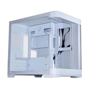 Gabinete Gamer Aquário K-Mex Curva Micro CG-W1AG - Vidro Temperado M-ATX - Branco - CGW1AGRH002CB0X