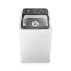 Máquina de Lavar Consul 13kg Branca com 12 Programas Cesto de Inox Tampa de Vidro CWN13ABBNA 220V