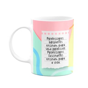 Caneca Professores - Brilhantes e fascinantes - M2