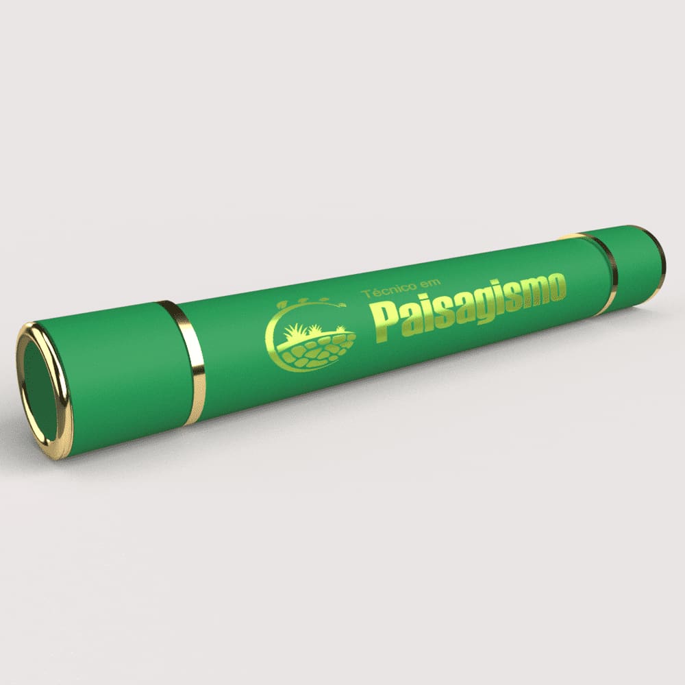 Canudo de formatura Técnico em Paisagismo