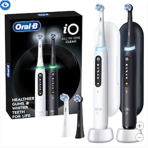 Escova de dentes elétrica Oral-B iO All-in-One Clean, pacote com 2